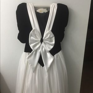 Vintage 80s style Prom Dress